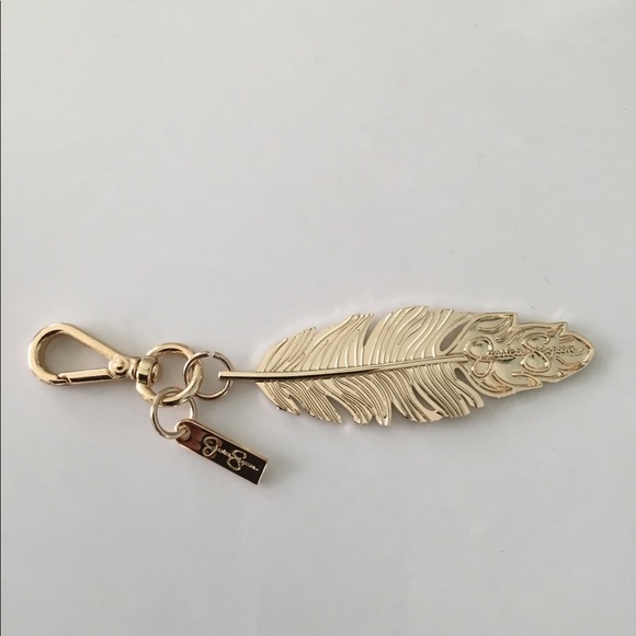 Jessica Simpson Handbags - New Jessica Simpson leave keychain or bag charm